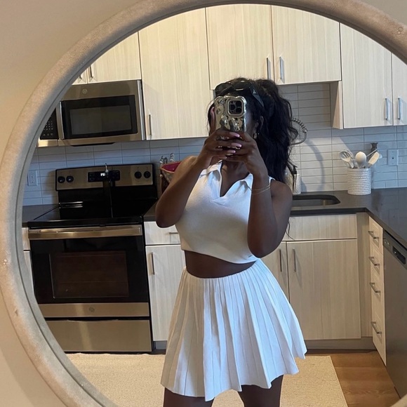Target Dresses & Skirts - White tennis skirt set